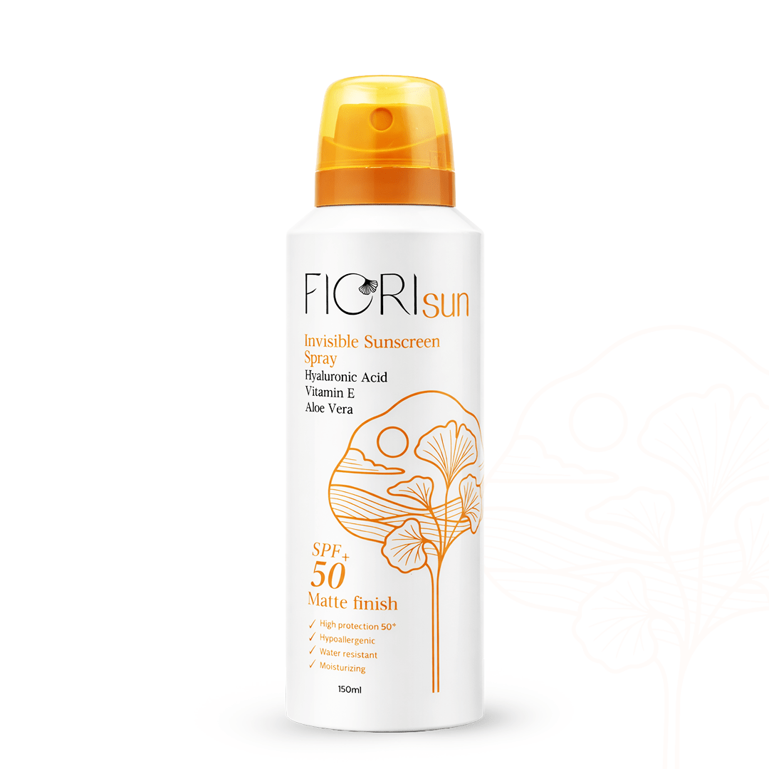 Fiori sun invisible sunscreen spray spf50+ 150 ml - Alba Pharma